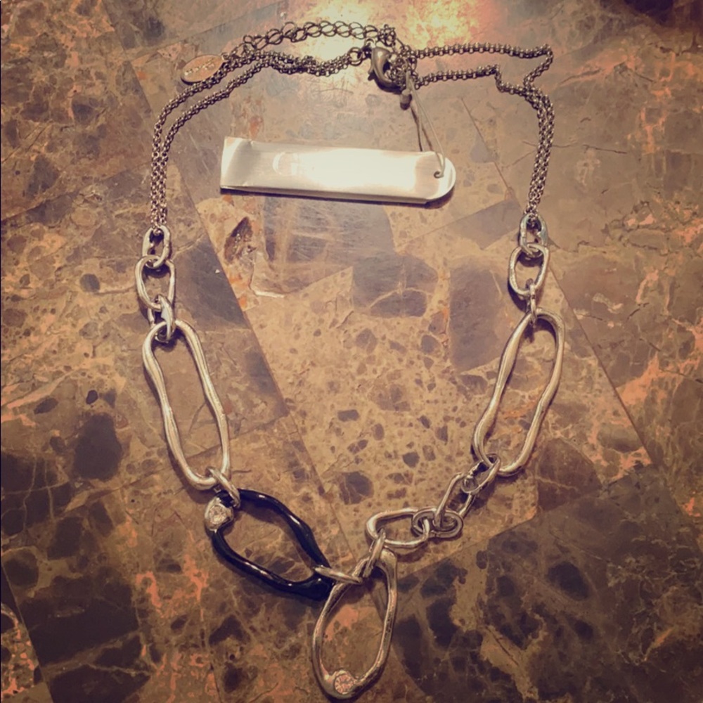 Guess Double-Chain Link Necklace